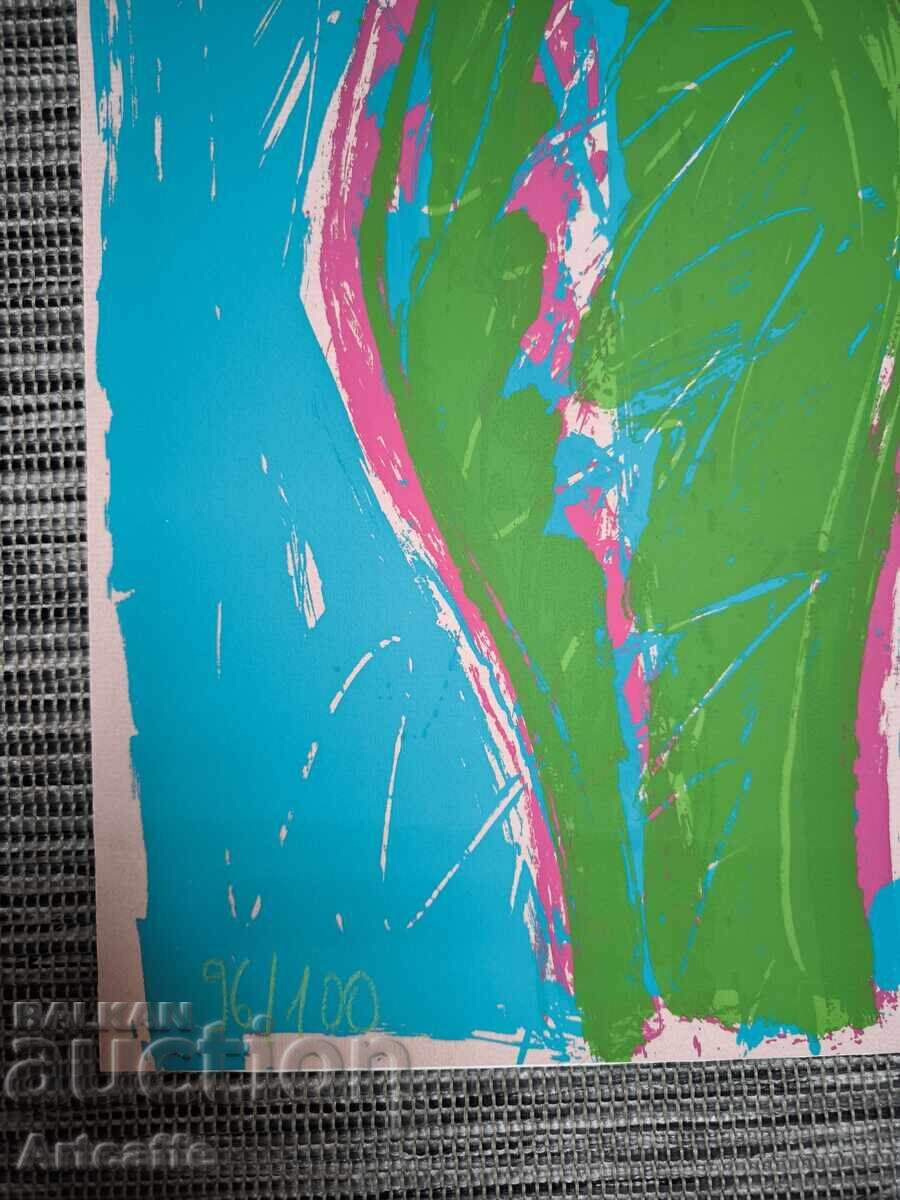 Γυναικείο γυμνό - έγχρωμη μεταξοτυπία, ακρυλικό - 5 Γυναικείο γυμνό - έγχρωμη μεταξοτυπία, ακρυλικό - 5