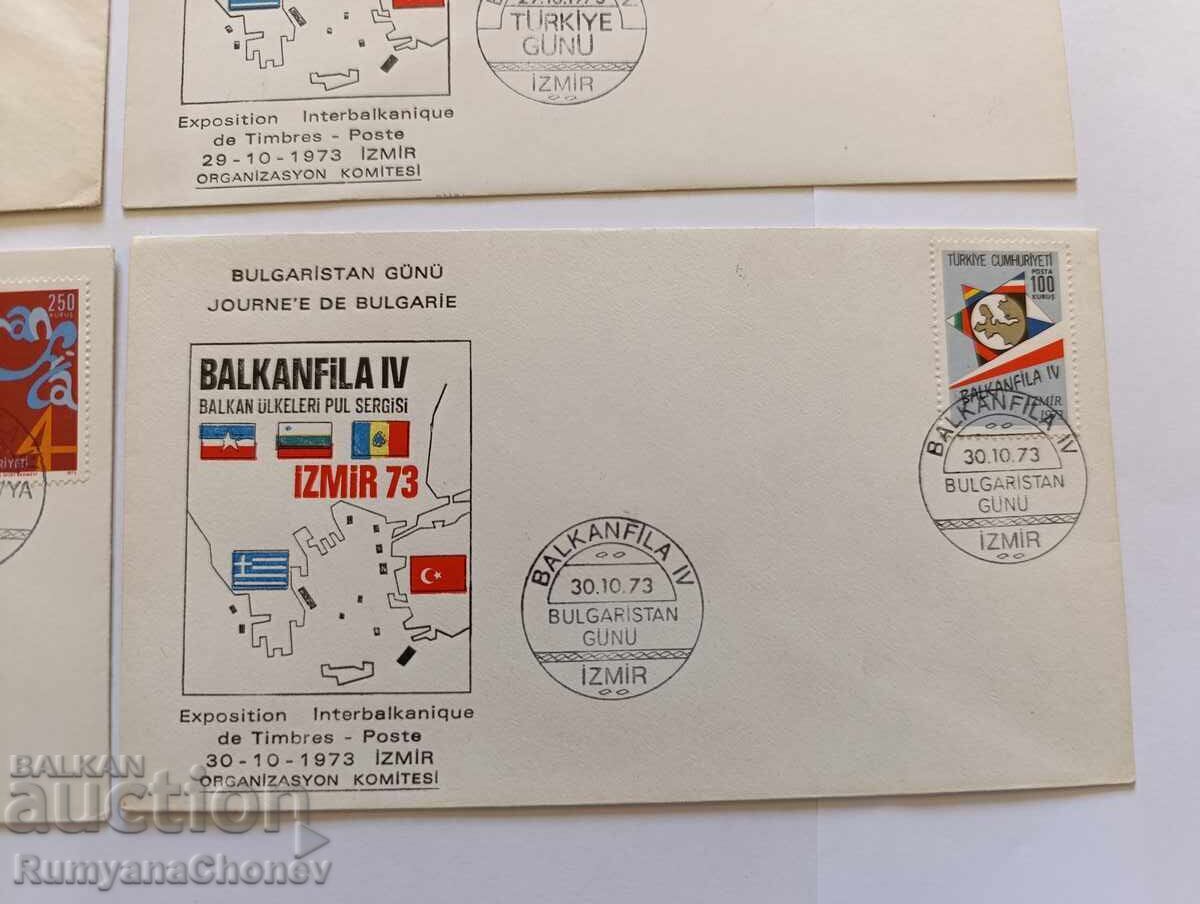 Βαλκανφίλα Τουρκία, Σμύρνη 1973 - 5