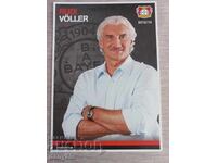 Картичка футбол - Руди Фьолер