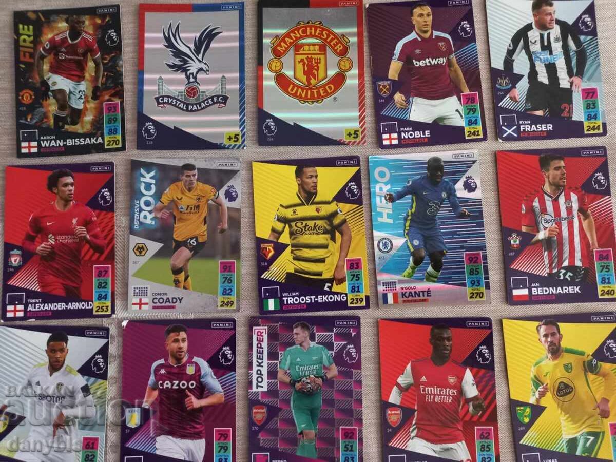 Ποδόσφαιρο - Κάρτες Panini με τιμή 6.00 BGN | € 3.07