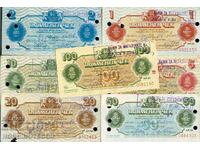 BULGARIA BULGARIA VERIFICARE VERIFICARE 1 2 5 10 20 50 100 KORECOM 1986