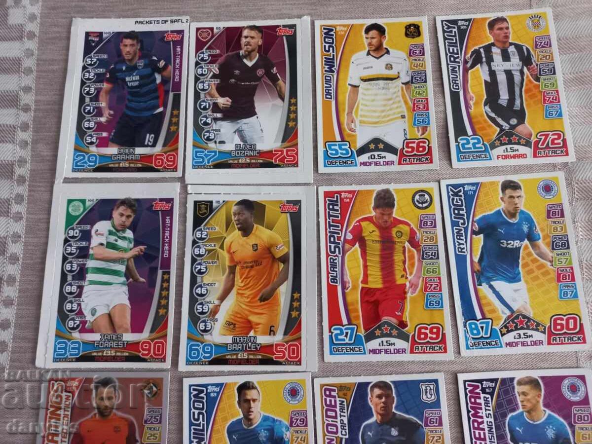 Match Attax Football Cards with price 6.00 BGN | € 3.07