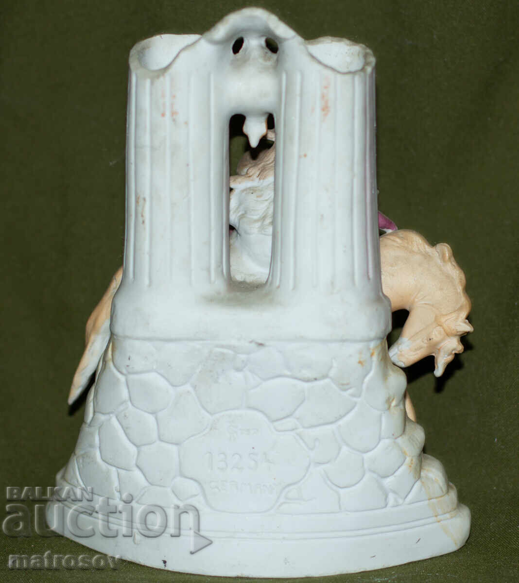 Γερμανικό διακοσμητικό ειδώλιο, μη γυαλισμένη πορσελάνη - 6