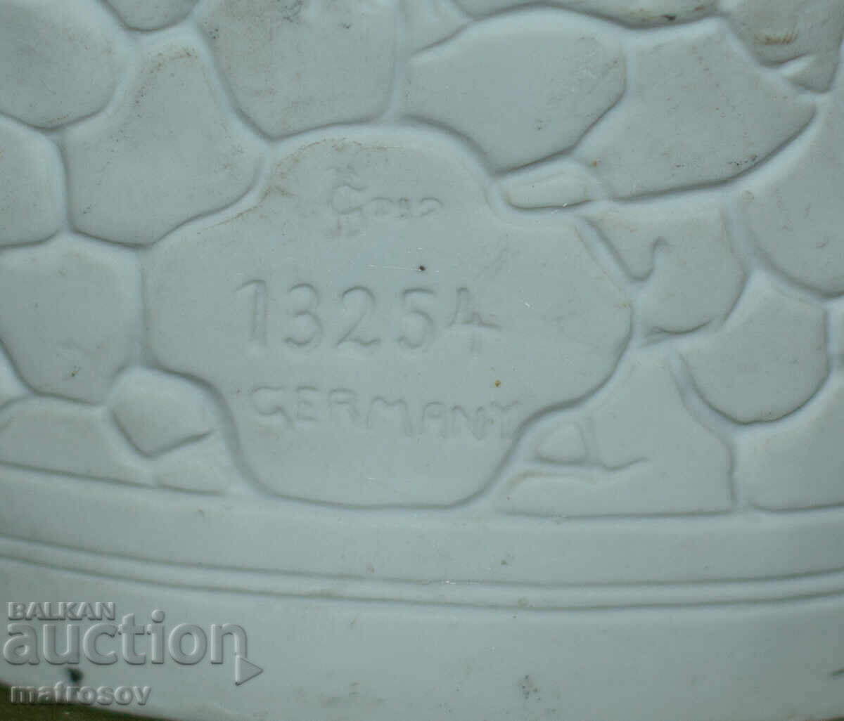 Γερμανικό διακοσμητικό ειδώλιο, μη γυαλισμένη πορσελάνη - 7