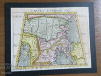MAP - BULGARIA - PTOLOMY - 1597 - COPY