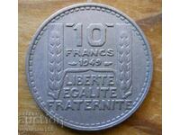 10 франка 1949 г  - Алжир (Френска колония)