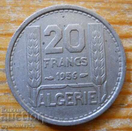 20 Φράγκα 1956 - Αλγερία (Γαλλική αποικία)