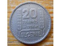 20 Francs 1956 - Algeria (French Colony)
