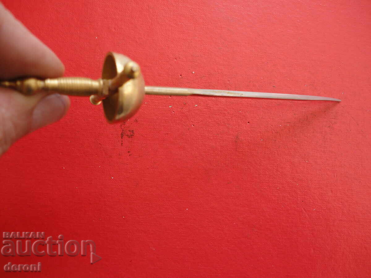 Δημοπρασία Εξαιρετικό μαχαίρι επιστολών σπαθί ξίφος ραπίδι