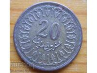 20 milimas 1983 - Tunisia