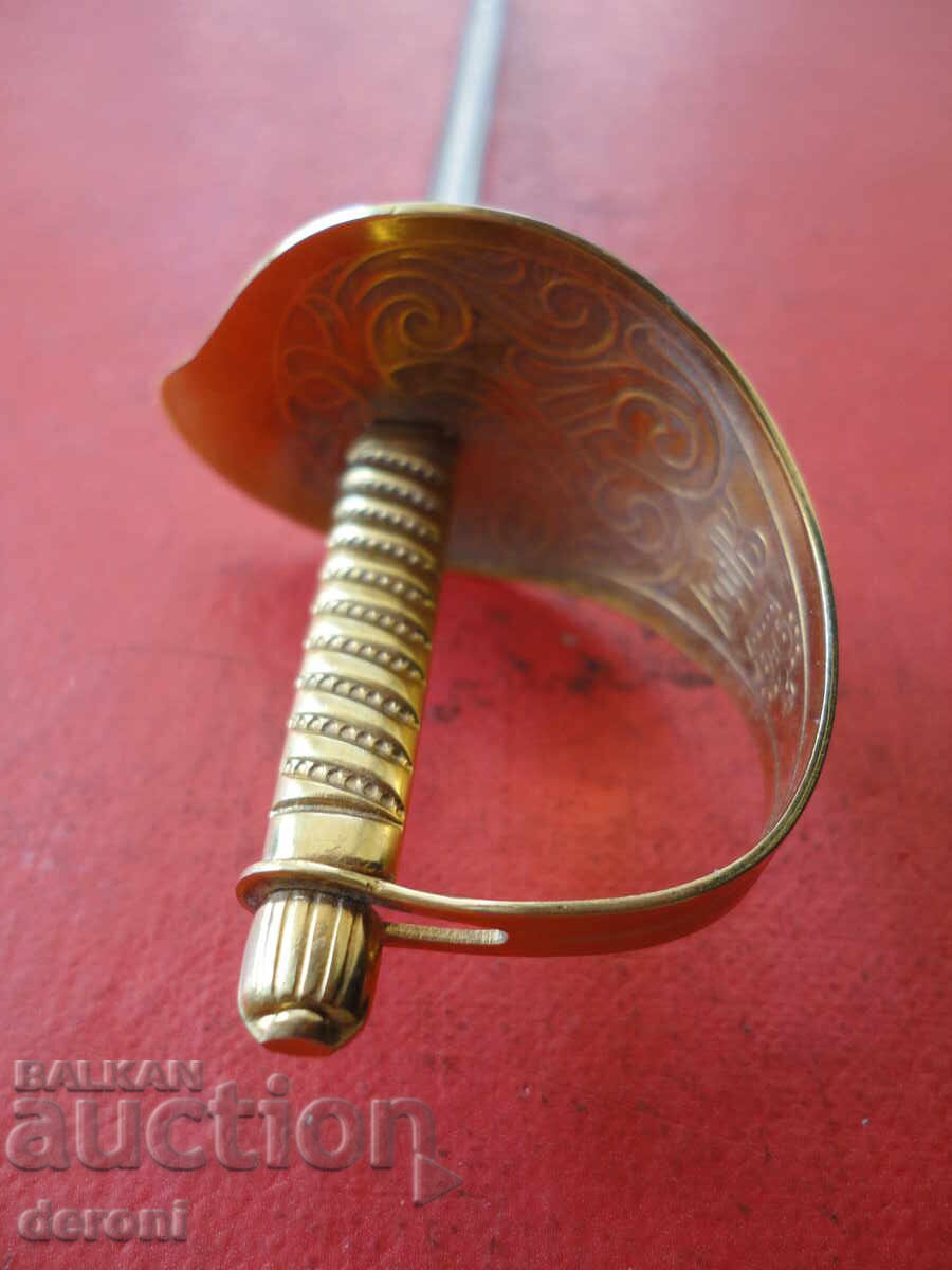 Auction  Unique Gold-Plated Wilkinson Letter Opener