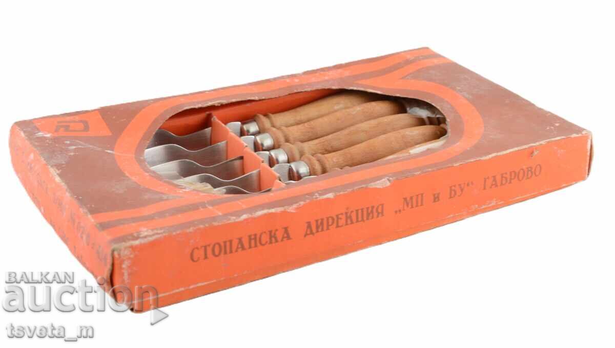 Cutlery Forks medium 6 pcs - Gabrovo 1979 social - 6