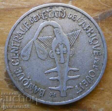 100 φράγκα 1969 - Δυτική Αφρική με τιμή € 1.02 | 1.99 BGN