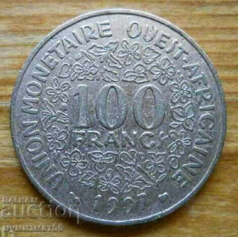 100 de franci 1997 - Africa de Vest