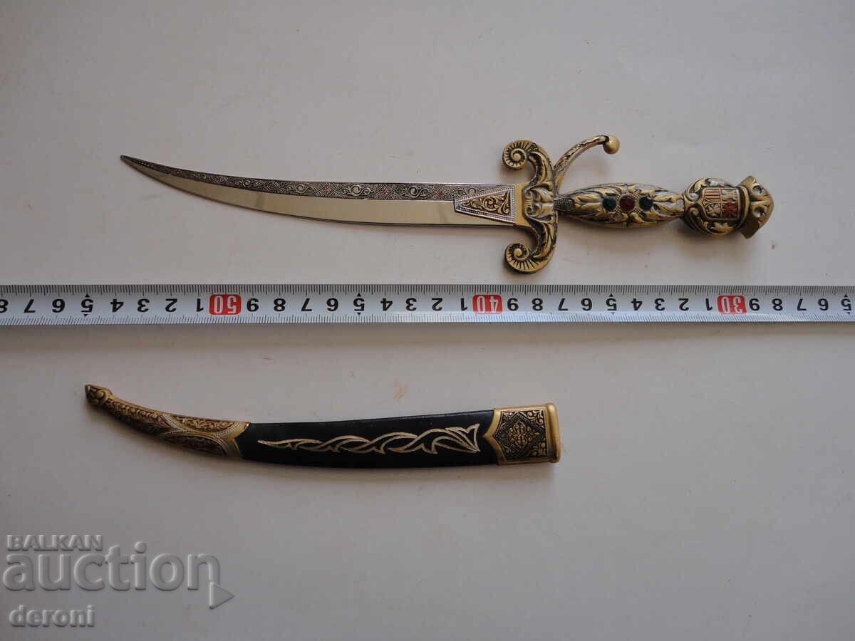 Dagger Kama with enamel handle