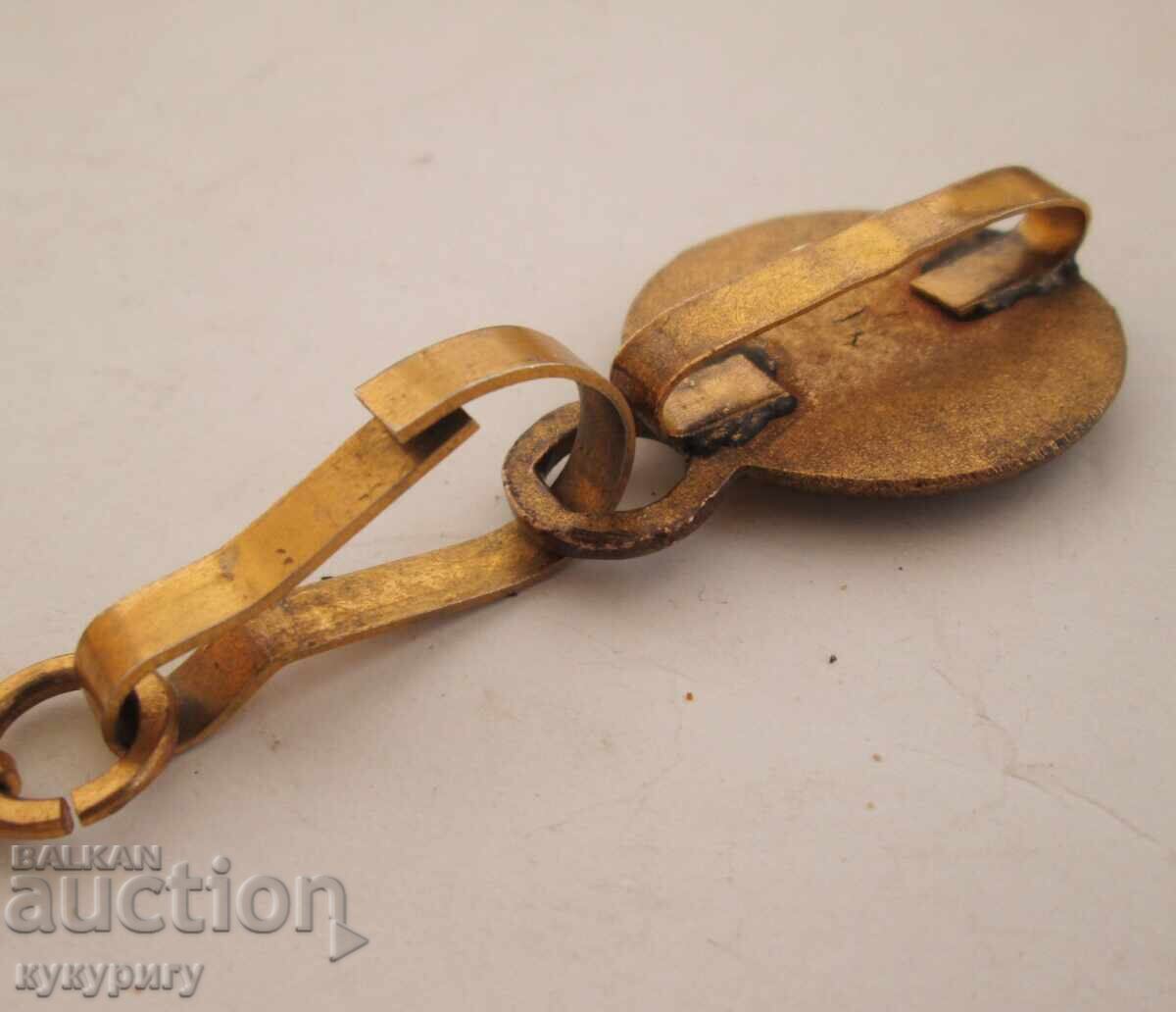 Аукцион Част от колан на Соц морски кортик НРБ Аукцион Част от колан на Соц морски кортик НРБ