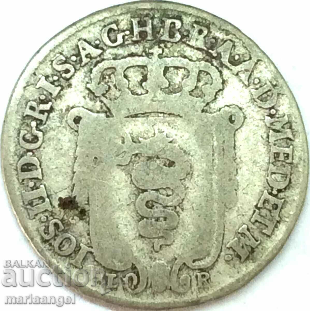 5 soldi 1784 Austria pentru Italia Milan Joseph II Habsburg rare cu preț 39.00 BGN | € 19.94