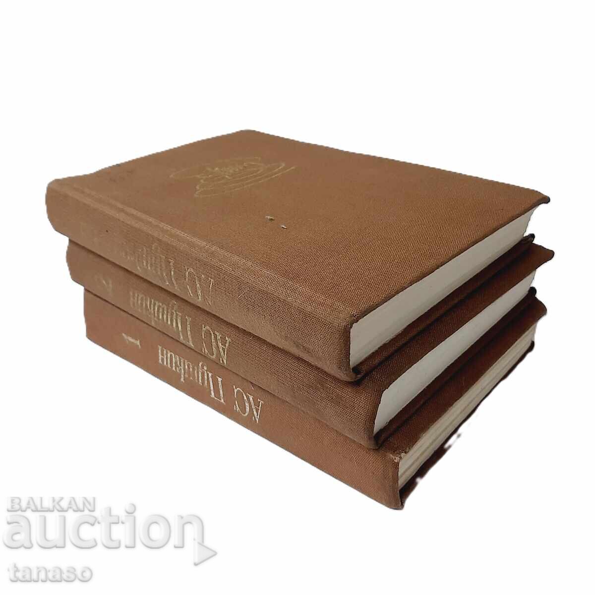 Αλεξάντερ Πούσκιν - Επίλεκτα Έργα σε 3 τόμους, τόμος 1-3 με τιμή 15.00 BGN | € 7.67