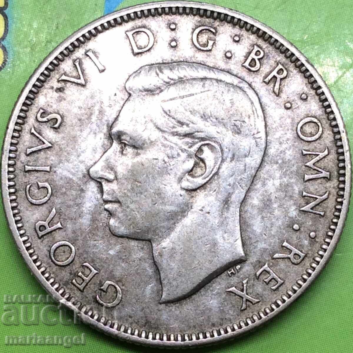 Δημοπρασία Μεγάλη Βρετανία 2 Σελίνια 1945 Florin Silver