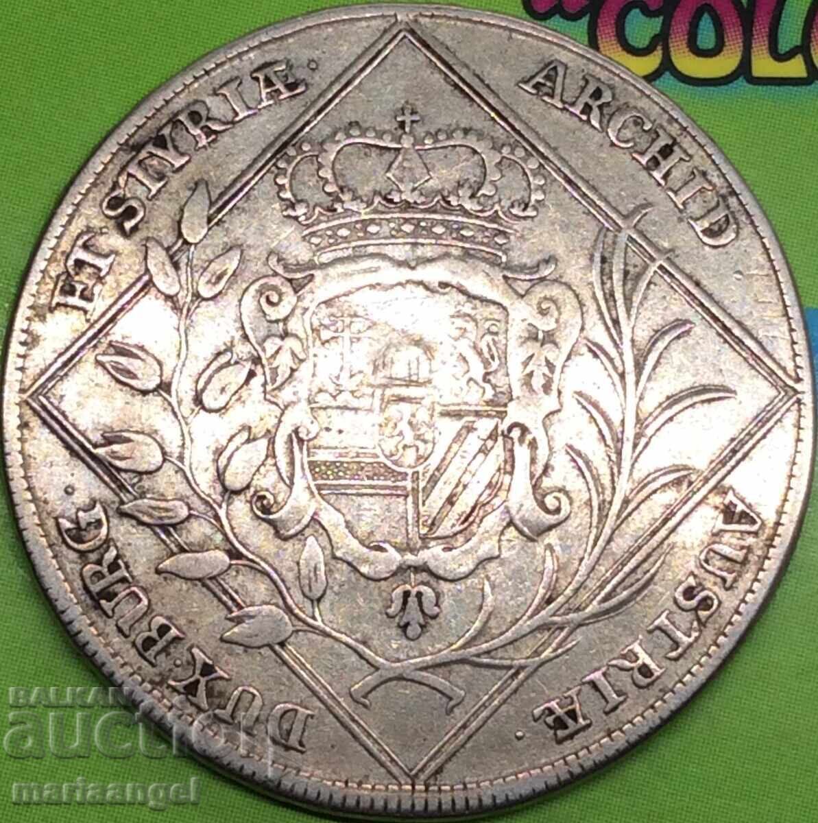 30 Kreuzer 1744 Austria Graz Maria Theresa 1740-1780 silver - 6 30 Kreuzer 1744 Austria Graz Maria Theresa 1740-1780 silver - 6