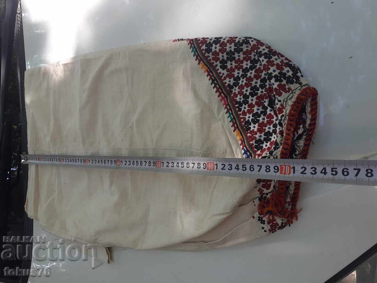 Chiloți vechi de damă din canaf de zestre pentru costum popular - 5