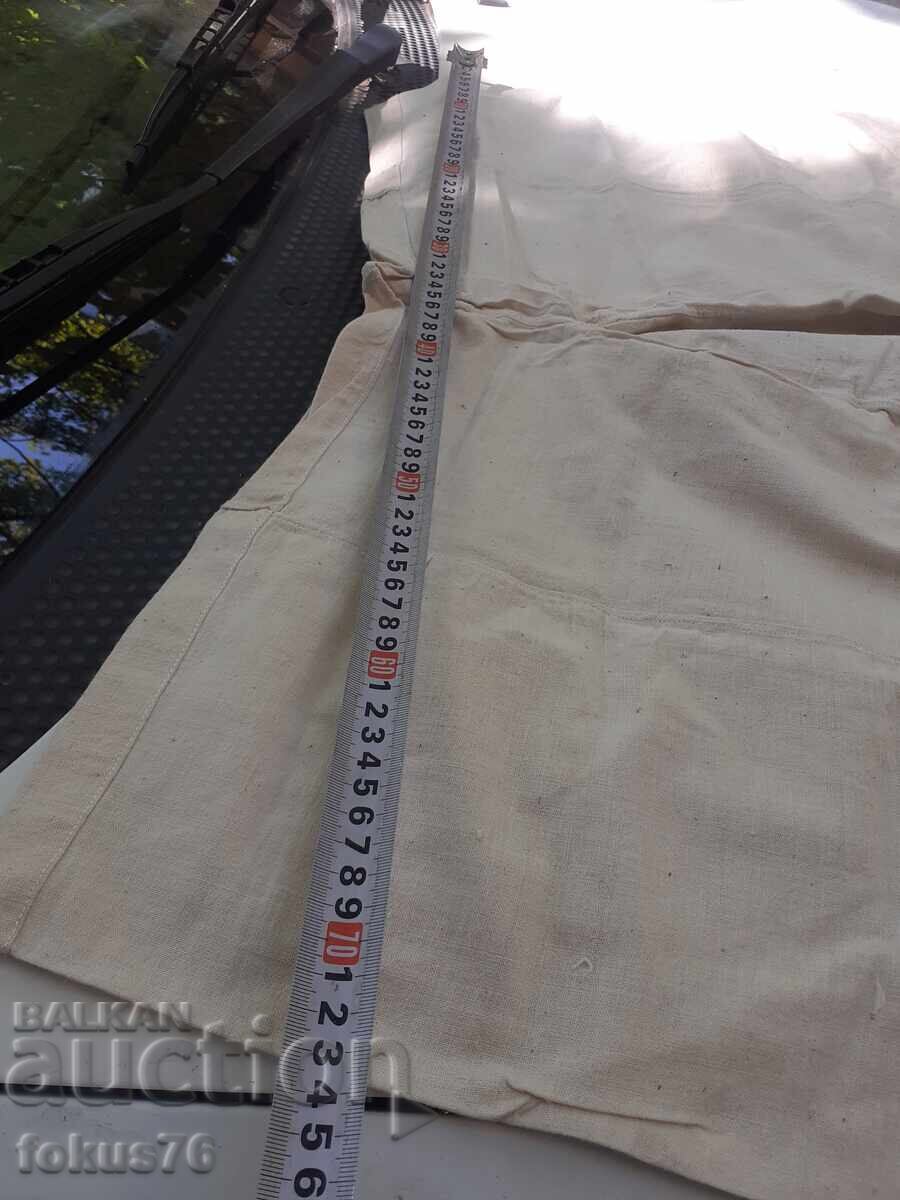 Chiloți vechi de damă din canaf de zestre pentru costum popular - 6