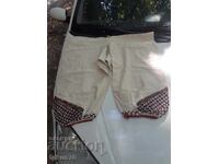 Chiloți vechi de damă din canaf de zestre pentru costum popular