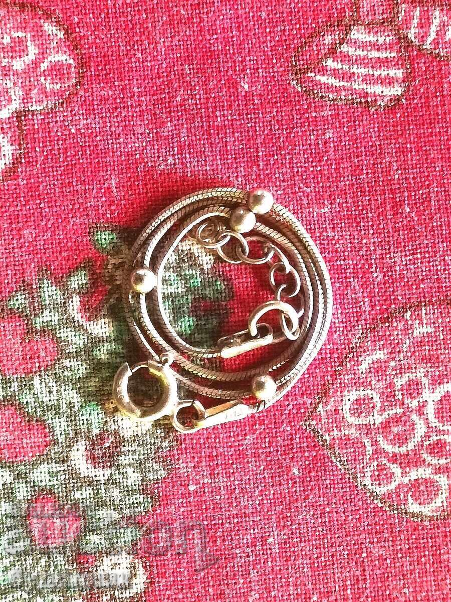 Silver bracelet. From 18 to 20cm. I'm listing over 100 auctions