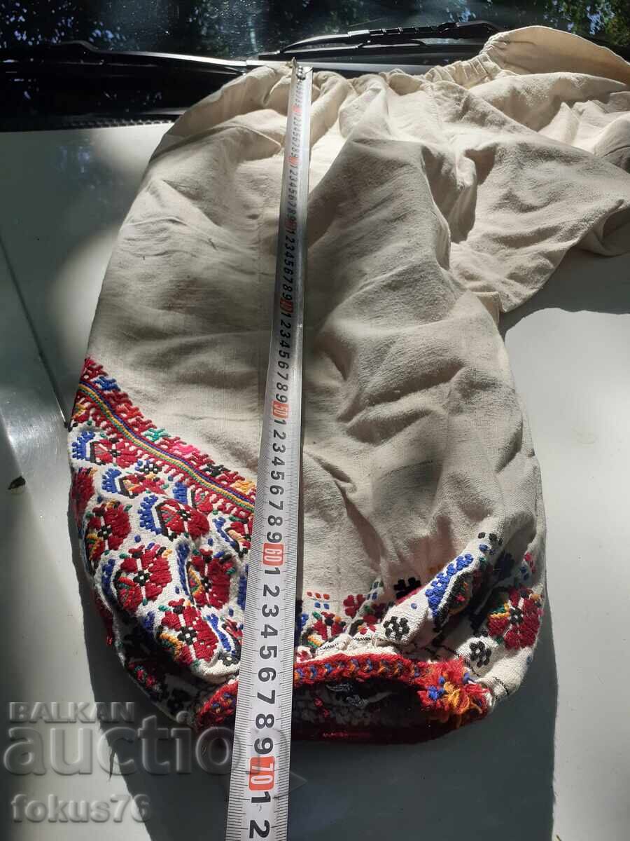 Chiloți vechi de damă din pânză de cânepă pentru costum popular - 7 Chiloți vechi de damă din pânză de cânepă pentru costum popular - 7