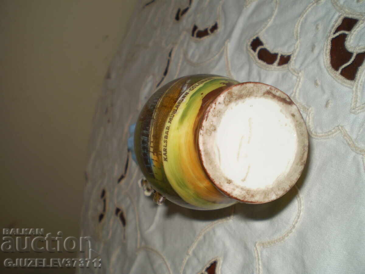 Carlsbad Vase, porcelain, circa 1900, height 12 cm - 6