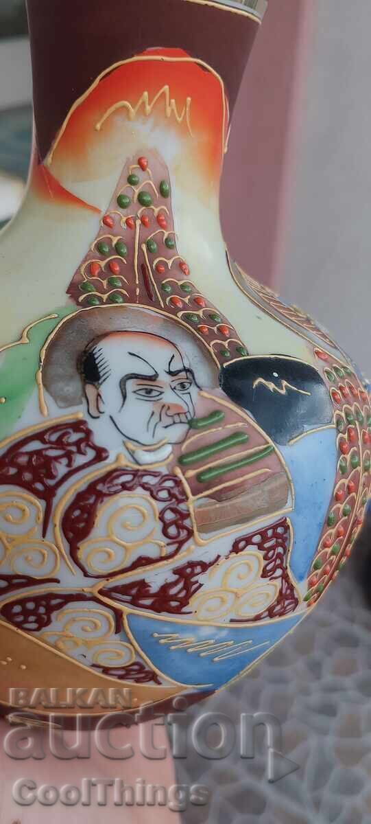 Βάζο τύπου Satsuma πορσελάνης, μαρκαρισμένο - 6