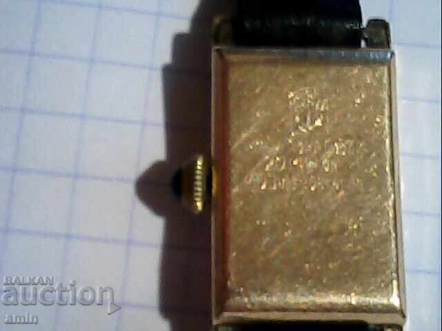 Auction  2 old gold-plated watches, 20 microns