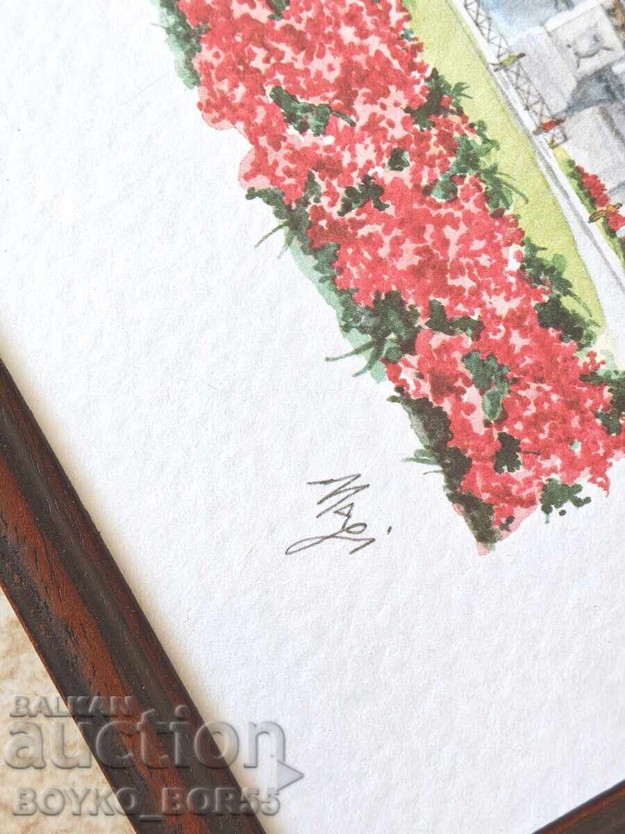 Аукцион Стара Италианска Картина "Рим- Олтарът на Родината" Аукцион Стара Италианска Картина "Рим- Олтарът на Родината"