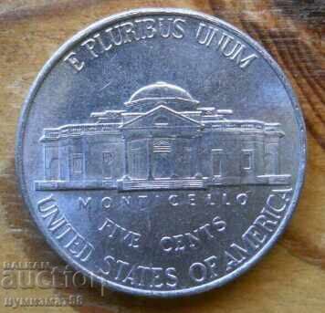 5 cenți 2000 - SUA (P) 5 cenți 2000 - SUA (P)