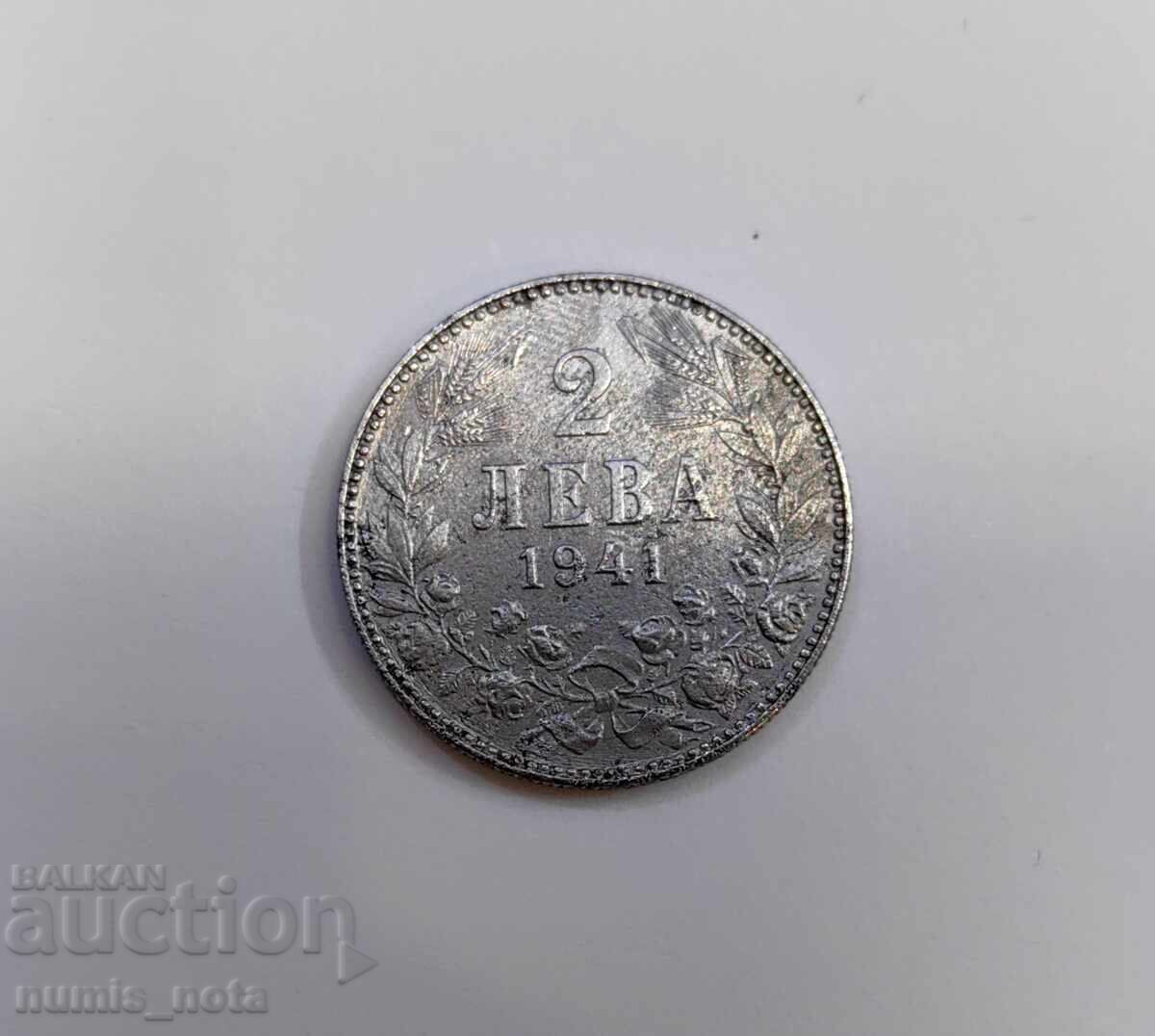 2 leva 1941 year Bulgaria