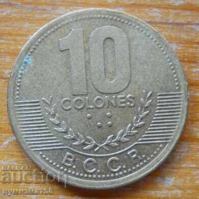 10 Colones 1997 - Costa Rica