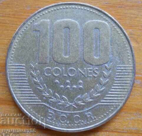 100 colones 1999 - Costa Rica