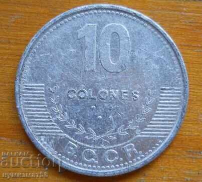 10 colones 2012 - Κόστα Ρίκα 10 colones 2012 - Κόστα Ρίκα