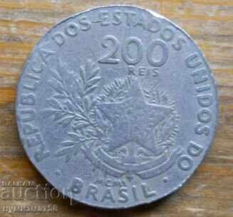 200 reis 1901 - Brazil