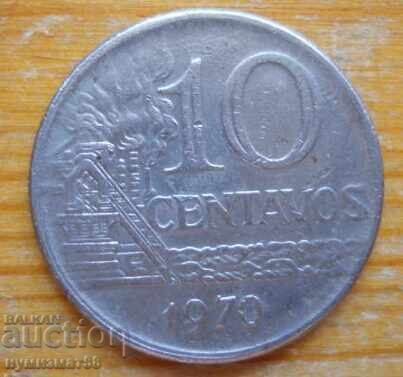 10 сентавос 1970 г  - Бразилия