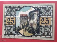 Bancnotă-Germania-Thuringia-Nordhausen-25 pfennig 1921