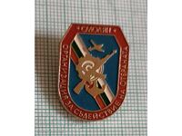 Значка- ОСО Организация за съдействие на отбраната Смолян