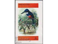 Καθαρό μπλοκ Fauna Πτηνών 1974 από Ναγκαλάντ Ινδίας