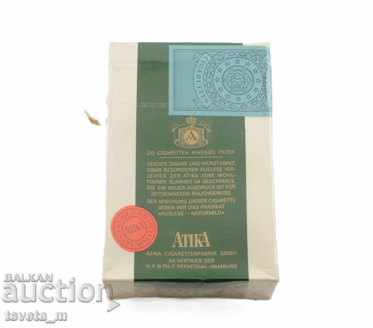 Sealed ATIKA Cigarettes with price € 6.00 | 11.73 BGN