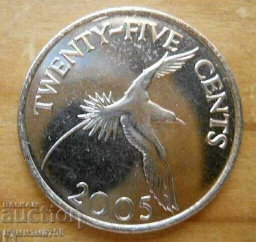25 cents 2005 - Bermuda 25 cents 2005 - Bermuda