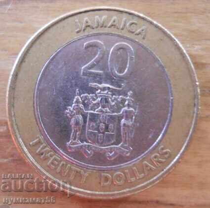 $20 2000 - Jamaica (bimetal)