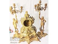 Παλιό κουτί, βάση για σετ ρολογιού τζακιού