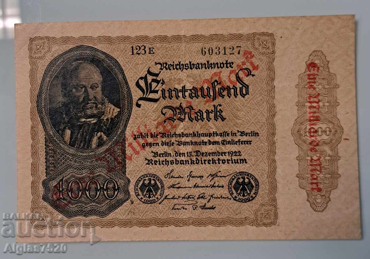 1 Billion German Reichsmarks UNC 1 Billion German Reichsmarks UNC