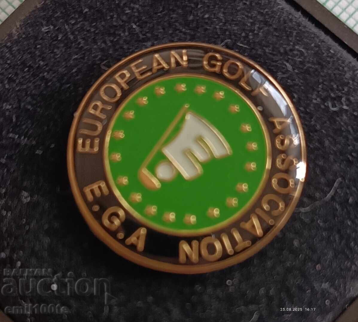 Доставка на Значка- EGA Европейска голф асоциация Доставка на Значка- EGA Европейска голф асоциация