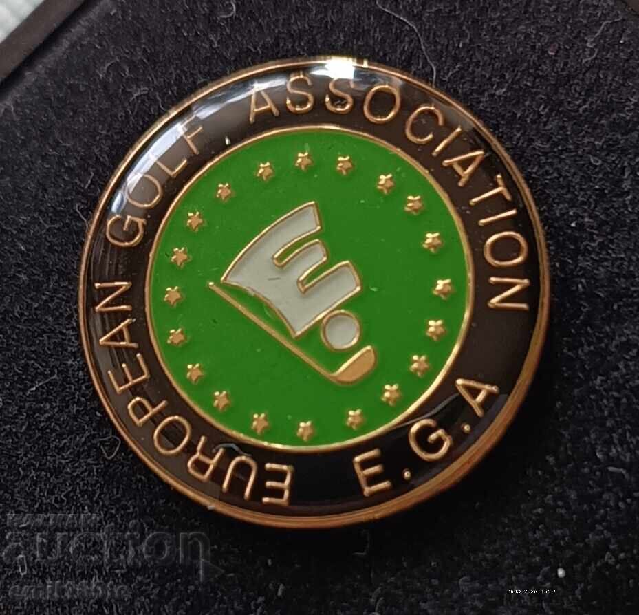 Значка- EGA Европейска голф асоциация - 5 Значка- EGA Европейска голф асоциация - 5
